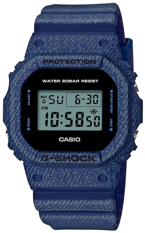 G-SHOCK デニムドカラー DW-5600DE-2JF